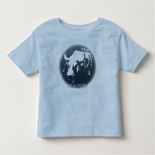 Camiseta Infantil NYC Bull Souvenir Shirt de Toddler em Nova Iorque