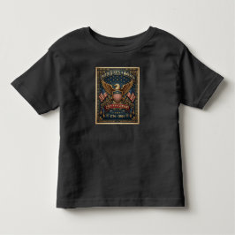 Camiseta Infantil O 250º da América Versão 1