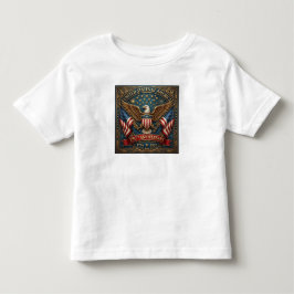 Camiseta Infantil O 250º da América Versão 2