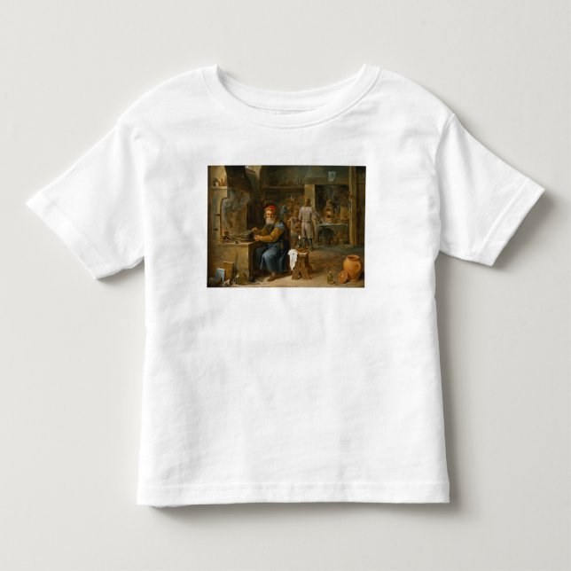 Camiseta Infantil O alquimista (Frente)