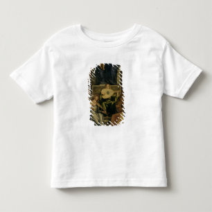 Camiseta Infantil O Altarpiece de San Giobbe, detalhe de playin dos