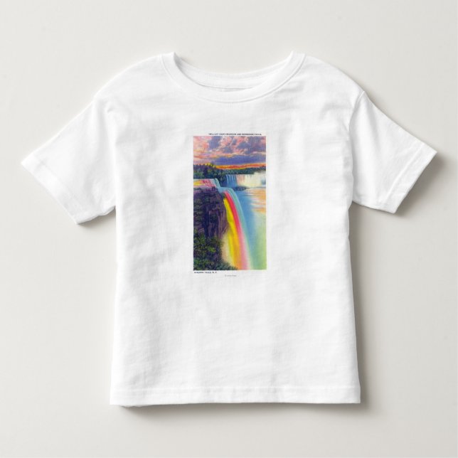 Camiseta Infantil O americano e a ferradura caem no crepúsculo (Frente)
