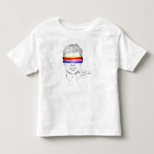 Camiseta Infantil O amor é cortina do género