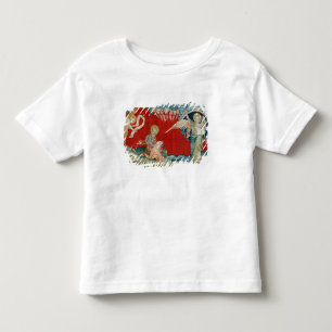 Camiseta Infantil O anjo com um livro aberto