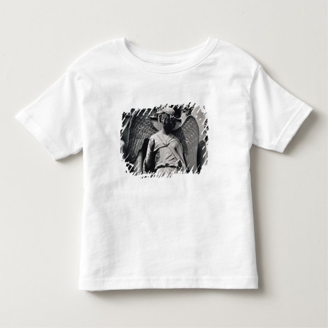 Camiseta Infantil O anjo com um sorriso (Frente)