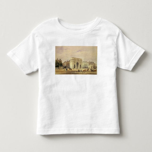 Camiseta Infantil O arco de mármore (Frente)