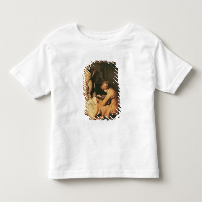 Camiseta Infantil O artista novo (Frente)