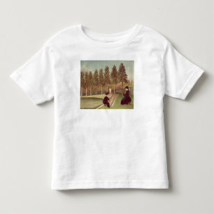 Camiseta Infantil O artista que pinta sua esposa, 1900-05