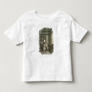 Camiseta Infantil O astrónomo, dos trajes do volume II e do Portra