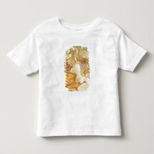 Camiseta Infantil O aviso, detalhe do arcanjo