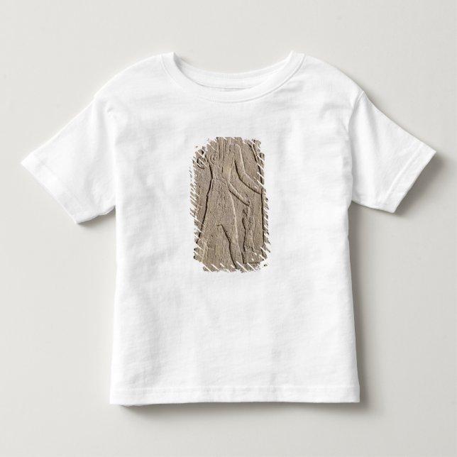 Camiseta Infantil O Baal do tempestade-deus com um raio (Frente)