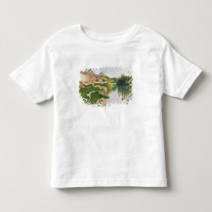 Camiseta Infantil O banco de rio, Pequeno-Andely, 1886