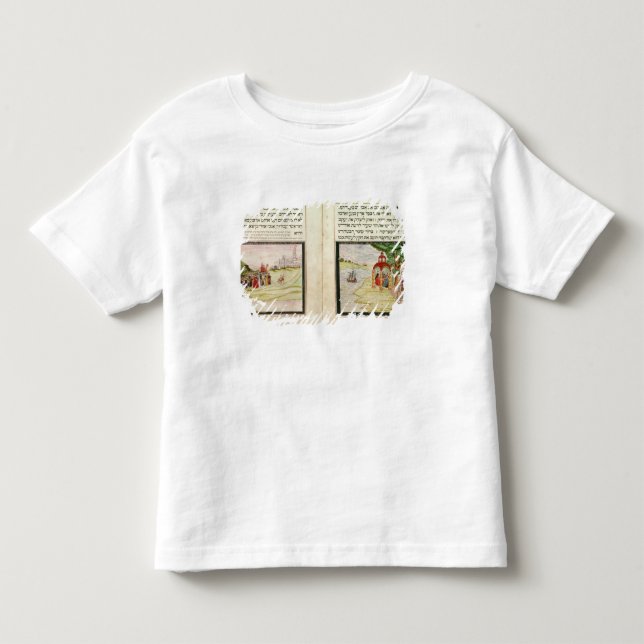 Camiseta Infantil O banimento de Hagar e de Ishmael (Frente)