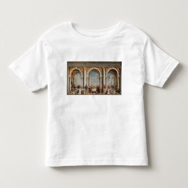 Camiseta Infantil O banquete na casa de Levi (Frente)