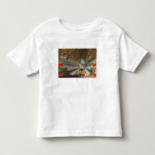 Camiseta Infantil O banquete real, primeiro curso, de um álbum cel
