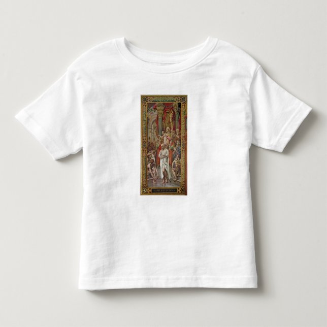 Camiseta Infantil O baptismo de Clovis mim (Frente)