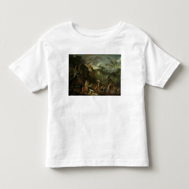 Camiseta Infantil O baptismo do cristo (Frente)