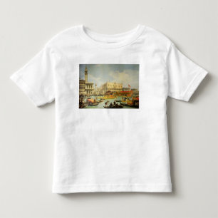 Camiseta Infantil O Betrothal do Doge Venetian ao Adriático