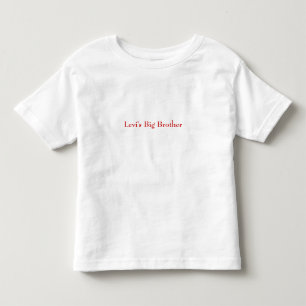 Camiseta Infantil O Big Brother de Levi