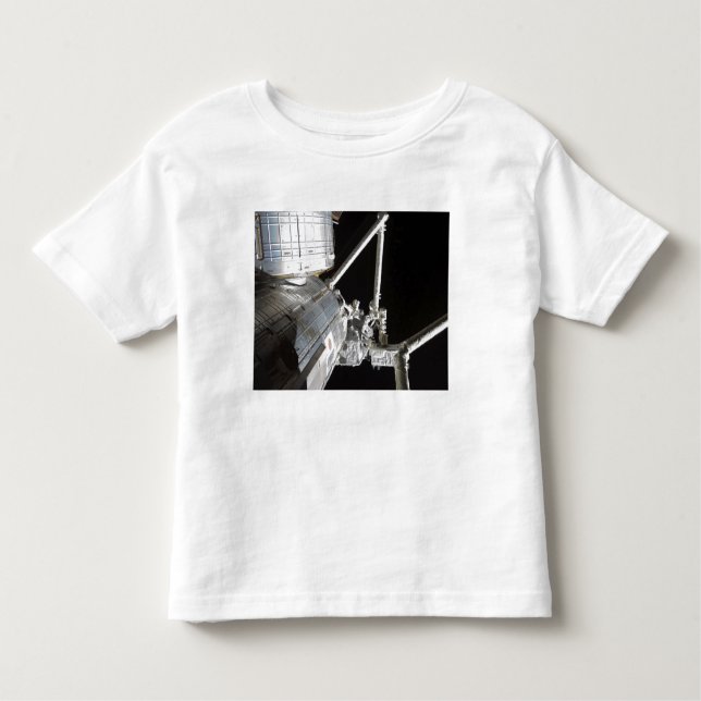 Camiseta Infantil O braço robótico do experimento japonês Modu 2 (Frente)