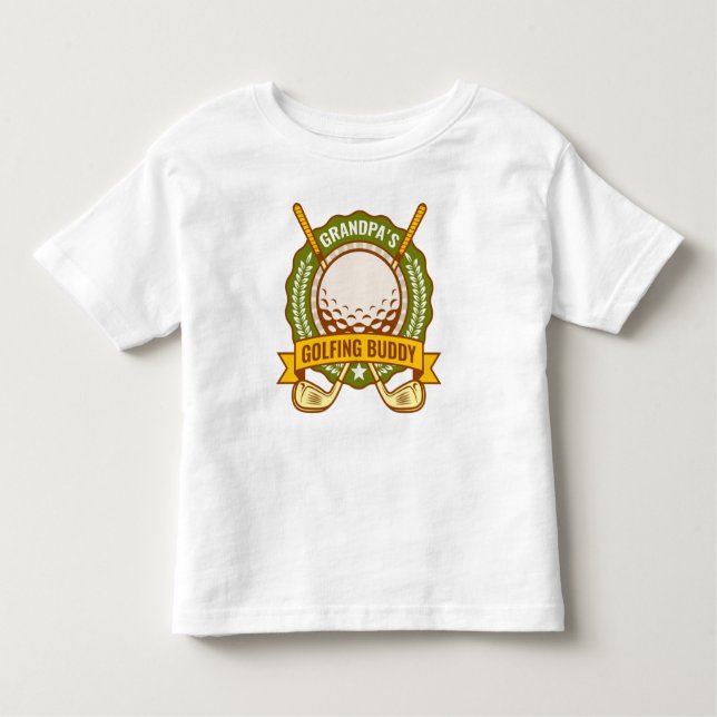 Camiseta Infantil O Budy Golfe do Vovô (Frente)