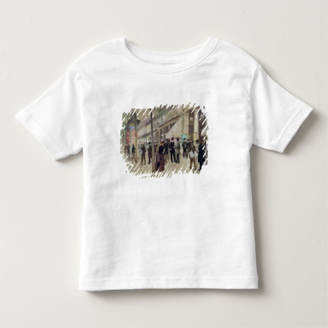 Camiseta Infantil O bulevar Montmartre (Frente)