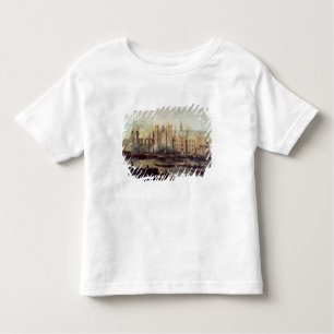Camiseta Infantil O Burning das casas do parlamento