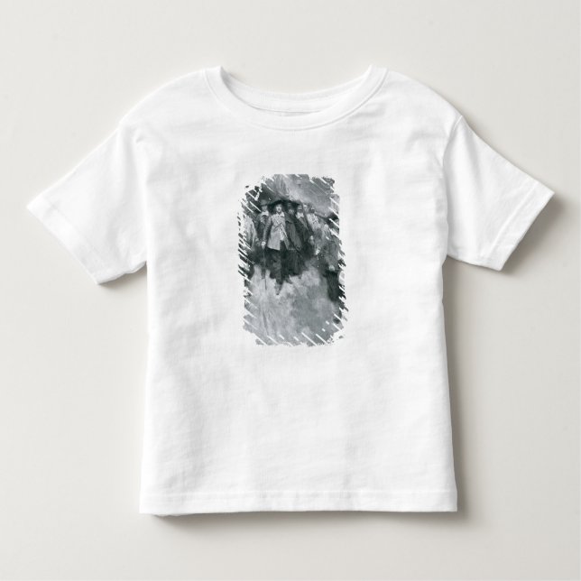 Camiseta Infantil O Burning de Jamestown (Frente)
