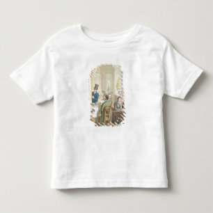 Camiseta Infantil O café de Comércio, 'do quadro de Paris