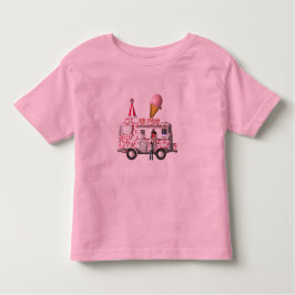 Camiseta Infantil O Caminhão do Sorvete