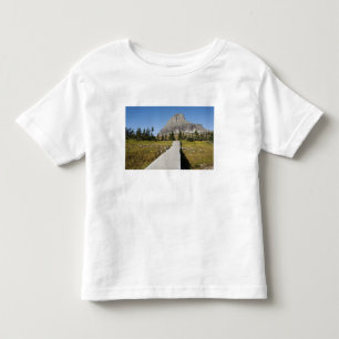Camiseta Infantil O caminho à vista do lago escondido