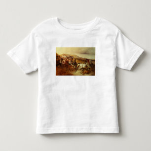Camiseta Infantil O Carrinho de Casamento