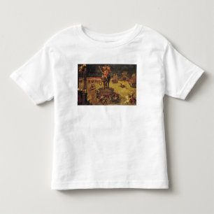 Camiseta Infantil O carrossel do elefante