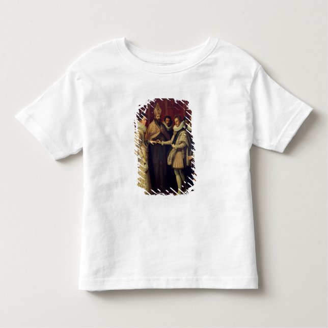 Camiseta Infantil O Casamento de Catherine de Medici (Frente)
