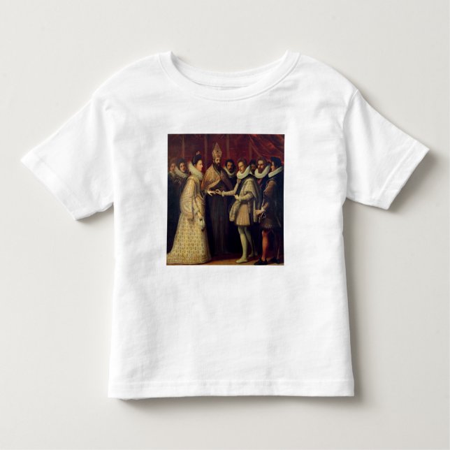 Camiseta Infantil O Casamento de Catherine de Medici (Frente)