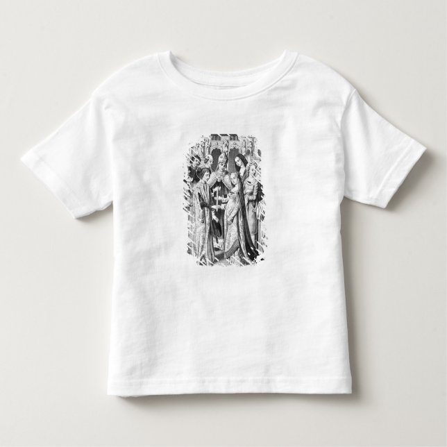 Camiseta Infantil O Casamento de Henrique VI e Margaret de Anjou (Frente)