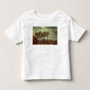 Camiseta Infantil O castelo da Batávia, visto de Kali Besar