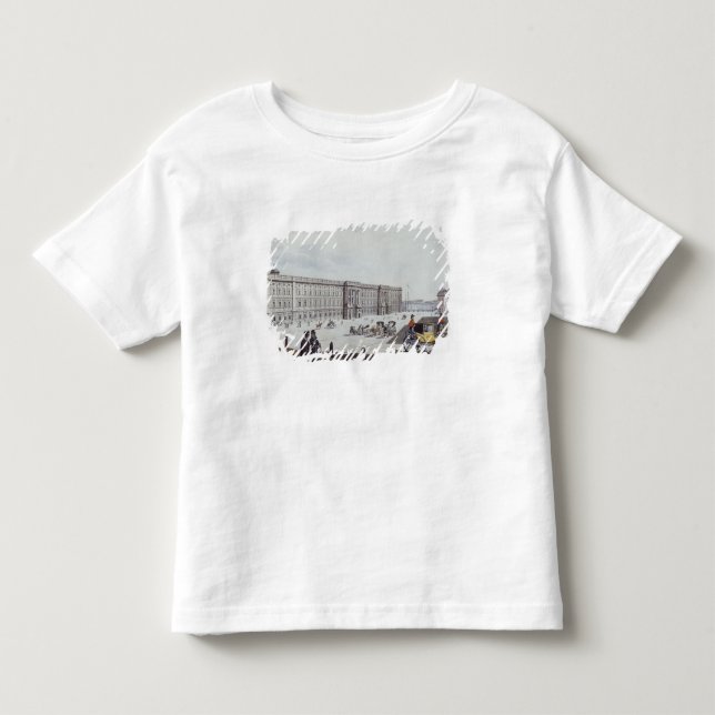 Camiseta Infantil O castelo real, Berlim (Frente)