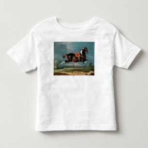 Camiseta Infantil O cavalo "Cehero" do animal malhado que eleva