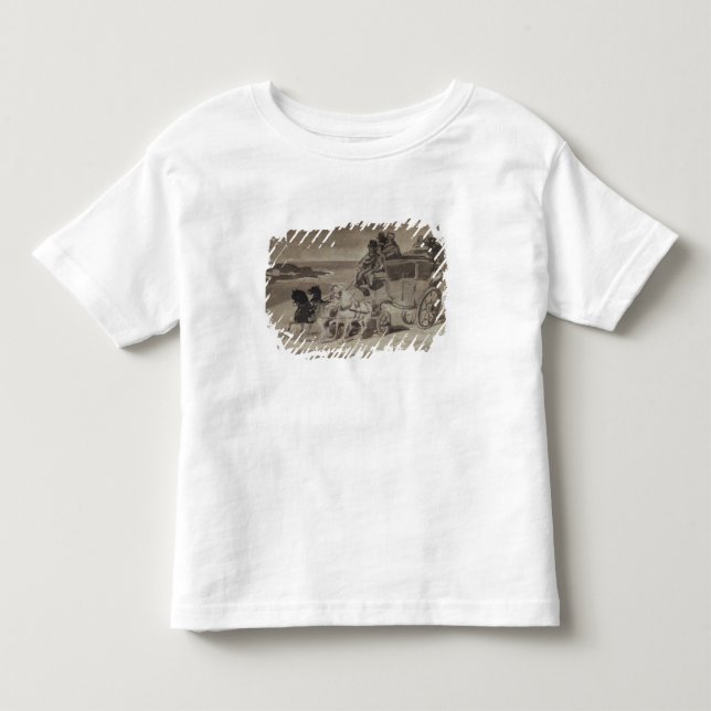 Camiseta Infantil O cavalo da barca (Frente)