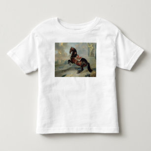 Camiseta Infantil O cavalo de baía escuro 'Valido