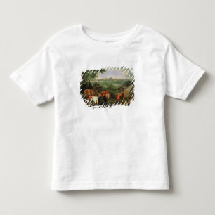 Camiseta Infantil O cerco de Tournai por Louis XIV