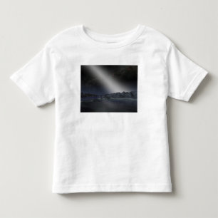 Camiseta Infantil O céu nocturno de um planeta estrangeiro