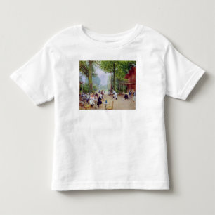 Camiseta Infantil O Chalet du Cycle no Bois de Boulogne