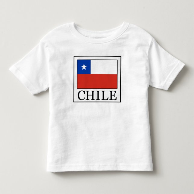 Camiseta Infantil O Chile (Frente)
