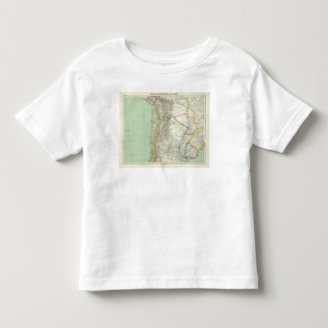 Camiseta Infantil O Chile, Argentina (Frente)
