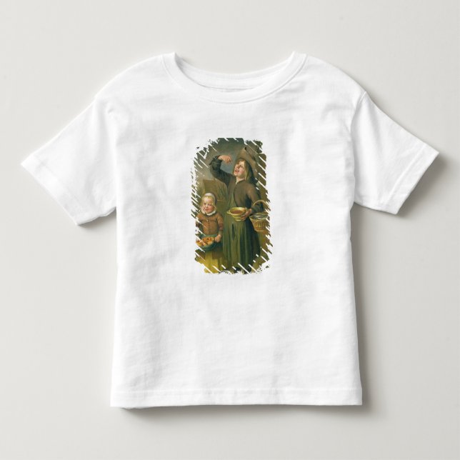 Camiseta Infantil O comedor do xarope (Frente)