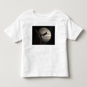Camiseta Infantil O conceito do artista da nave espacial de Juno