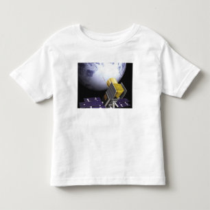 Camiseta Infantil O conceito do gelo, nuvem do artista