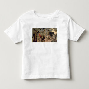 Camiseta Infantil O concerto do pássaro